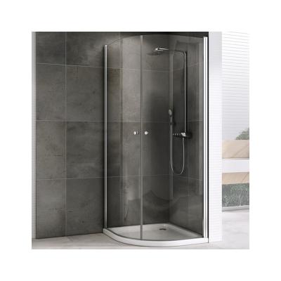 China Modern High Quality Adjustable Single Swivel Bathroom Shower Screen Bath Tub Glass Screen for sale