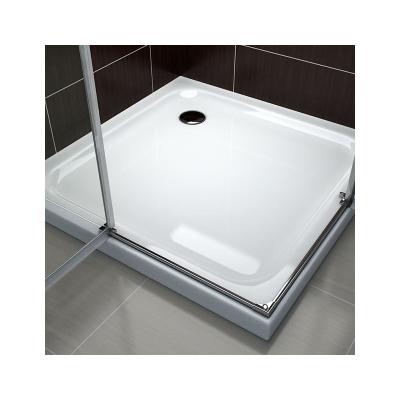 China Modern High Quality White Shower Tray ABS Shower Tray Fiberglass Shower Tray Enclosure Base for sale