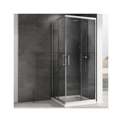 China Best Selling Durable Aluminum Clear Premium Frame Sliding Door Tempered Glass Shower Shower Enclosure Modern for sale