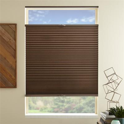 China Minimalist Honeycomb Shades Cell Blackout Light-filtering Wireless Cellular Honeycomb Shades for sale