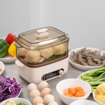 China Hotel Lecko Fast Cooking Mini Multifunctional Electric Hot Pot Cooker Portable Multi Steamer Small Pot Heater Steamer for sale