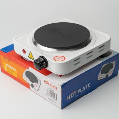 China Commercial Hot Sale Mini Electric Countertop Burner 1000W Fast Cooking Electric Stove Home Kitchen Electric Solid Hot Plate for sale