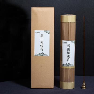 China High Quality 21cm Aromatherapy Fragrance Sandalwood Incense Sticks Customized Chinese Incense 200g Incenso Agarbatti for sale