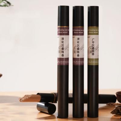 China Agarwood Incense Stick Customized LOGO Buddhism Agarbatti Incienso Censer Oud Agarwood Incense Sticks For Aromatherapy for sale