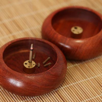 China Censer for Stick Rosewood Ash Catcher Censer Incense Burner Bakhoor Wholesale Cheap Incense Holder for Sticks for sale