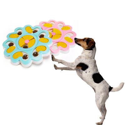 China Sustainable Manufacturer Wholesale New Design Eco-friendly Plastic Dog Puzzle Toys Interactive Pet Toys for sale