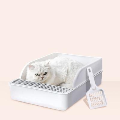 China High Quality Multifunctional Durable Cat Toilet Training Kit Semi-enclosed for Cats and Dogs for sale