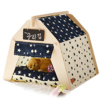 China Removable And Washable Small Profile Starred Tent Pet Travel Amazon Amazon Top Nest For Dogs Cats Accessories for sale