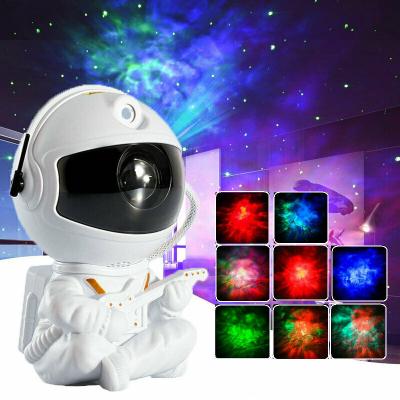 China Modern Home Starry Night Projection Decor Aurora Nebula Starlight Seated Space Light Astronaut Projector Lamp for sale