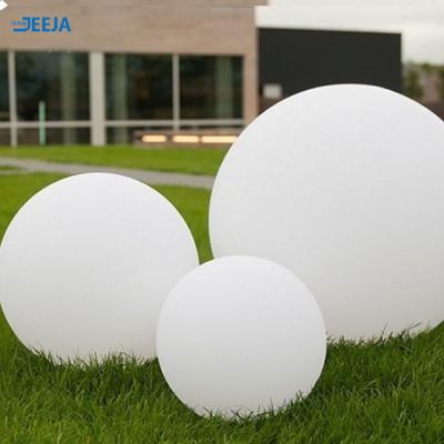 China Garden JEEJA New Style 50cm Diameter Outdoor Plastic Waterproof Rechargeable Battery Led Colorful Light for sale