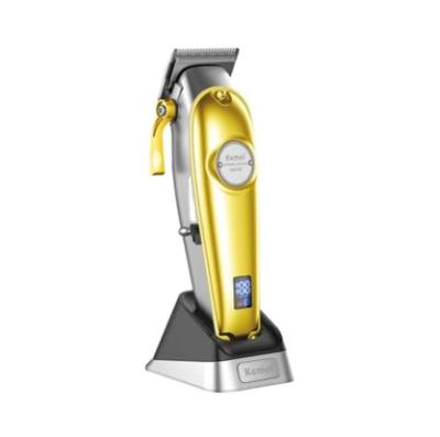 China New Style KM-K53s Car LED Display Trimmers Powerful Machine All Metal Boby Hair Trimmer for sale