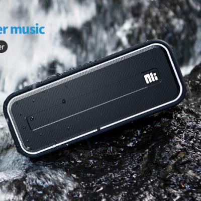 China PORTABLE waterproof bluetooth tws ipx7 2*20W Nillkin speaker super bass type c music lossless TF card active speaker for sale