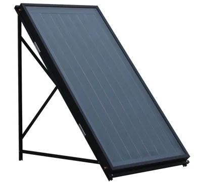 China Outdoor Pressurized Flat Panel Tankless Solar Water Heater Collector For Swimming Pool for sale