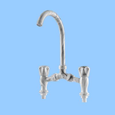 China Hot Sales Thermostatic Marble Color Faucets Energy Efficient Adjustable Distance Cold And Hot Water Deck Basin Faucet Mixer for sale