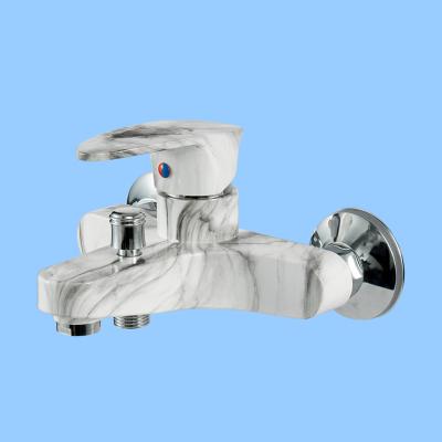 China Without luxry hot sales color wall mount shower sets and faucets high quality marble bath shower mixer for sale