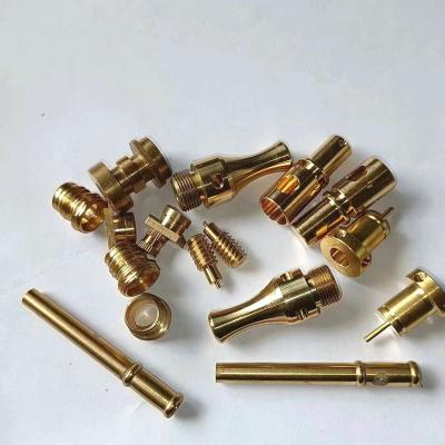 China Aluminum Copper CNC Machining Customized High Quality Cheap Brass CNC Parts Brass Precision Parts Mechanical Turning for sale