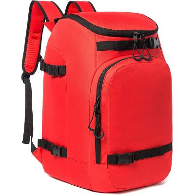 China 2023 New Style Customized Single Outdoor Ski Boot Bag Snowing Board Storage Bag Winter Sports Glasses Backpack Camping Hing Bag ZHXB-011 for sale