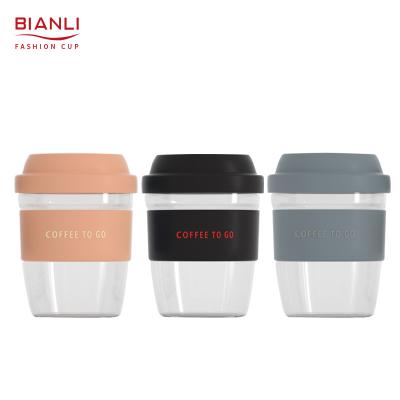 China High Quality Kawaii Outdoor Borosilicate Glass Stored Drinking Reusable Coffee Cups Small for sale