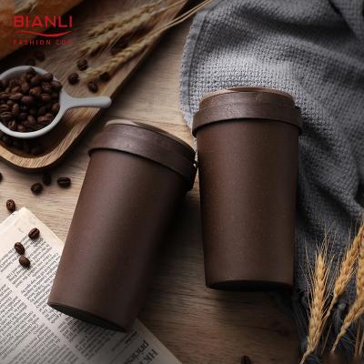 China 2021 New Product Sustainable Eco Friendly Biodegradable Compostable Thermos Recyclable Personal Coffee Mug for sale