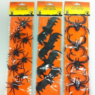 China Scare Your Friends Halloween Creatures 3 asst (Spider x 8 / Bat x 4 / Long Leg Spider x 4) for sale