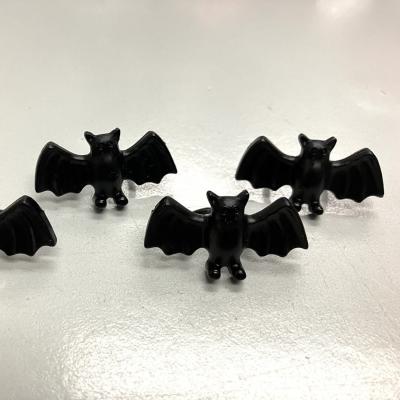 China Scary Bat On Fingers Halloween Bat Ring 24pcs Set for sale