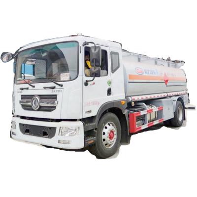 China Carbon Steel or Aluminum Dongfeng Truck Fuel Tanks 4x2 10 m3 Diesel Fuel Tanker Truck for sale