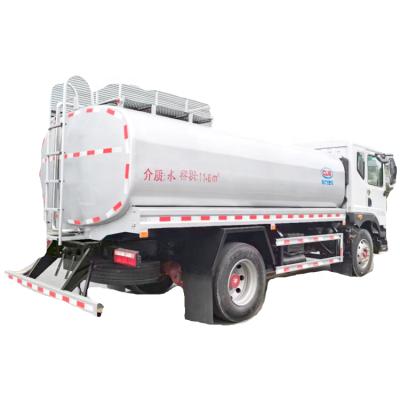 China Hotels Dongfeng 6 Wheel 10cbm 11cbm Stainless Steel Water Tank Truck for sale