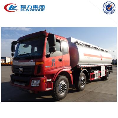 China Foton 6x4 245HP with Cummins Engine 25000L Fuel Oil Tanker Truck Capacity for Africa 10800x2500x3300 for sale