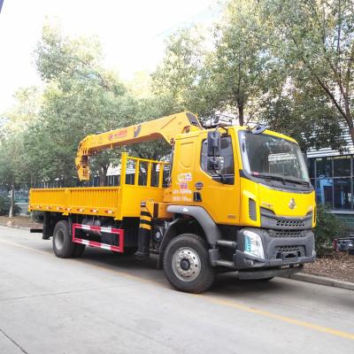 China TRUCK CRANE M3 8 Tons Telescopic Boom Truck Mounted Crane Truck Mounted Crane Dubai Hydraulic Used Boom Truck Crane For Sale In Malaysia for sale