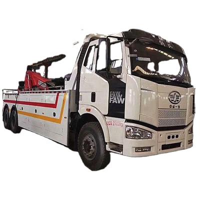 China FAW 6x4 25 ton 20 ton wrecker tow trucks for sale 20 ton / 25 ton for sale