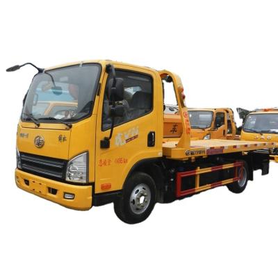 China 5995*2300*2400mm Good quality FAW 4x2 3 ton tow truck for Nigeria 3 ton for sale