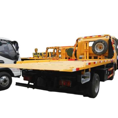 China Sinotruk 3 ton howo 4x2 3ton flat bed tow truck 5995*2300*2550mm for sale