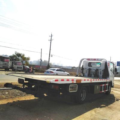 China Pull WUSHILING Broken Or Breakdown 3 Ton Wrecker Wrecker Car With Winch Wrecker Truck Recovery Flatbed Wrecker Tow Trucks For Sale In Kenya for sale