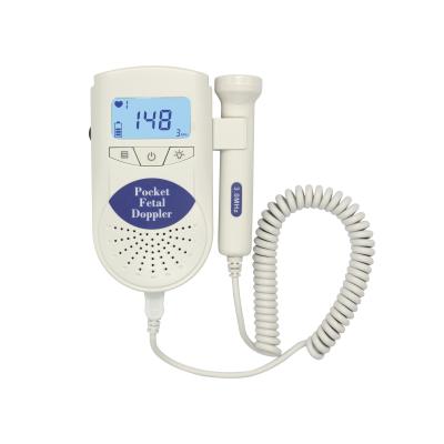 China JPD-100S6 Plastic JUMPER Factory Price In Running Pocket LCD Screen Baby Heartbeat Monitor Fetal Doppler for sale