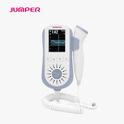 China Clinical Portable Fetal Doppler Doppler Jumper Babycare Infantcare Pregnancy Homeuse Medical Use Pouch for Home Use and Clinic Use à venda