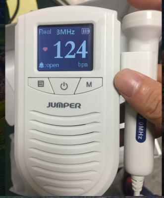 China 2021 Hot Sale Plastic Pocket Fetal Doppler JPD-100S6 CE&510K ISO Fetal Heart Rate Device à venda