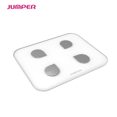 China Large Capacity Scale Body Fat Bathroom Scale Bluetooth App Step-on-Scale with 396 Pounds High Capacity for Home Care Te koop