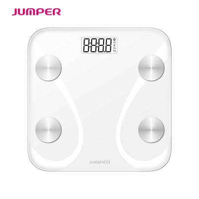 China Smart bluetooth body fat weight scale JPD-BFS300 for home and bathroom with capacity 180kg 180 kg zu verkaufen