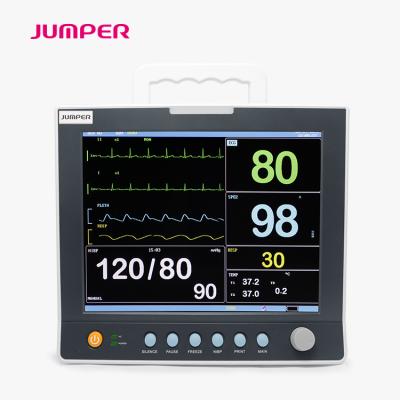 China Plastic First Aid Patient Monitor For Emergency Case JPD-800B 12.1inch TFT Screen for sale