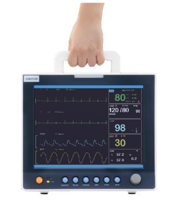 Cina Plastic High Quality CE Approved Hospital Equipment Patient Monitor With Built-in Battery in vendita