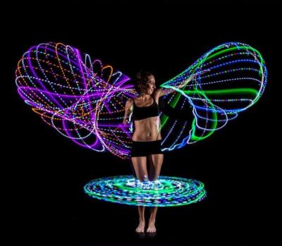 China led fitness circle 70cm/90cm for sale