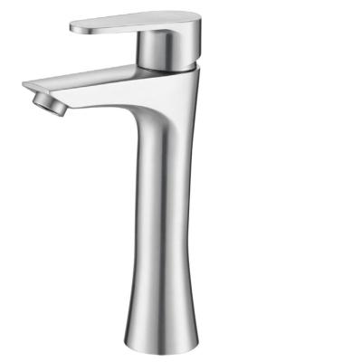 China Thermostatic Faucets Like Bathroom Sink Waterfall Faucet In Silver AZ-401 for sale