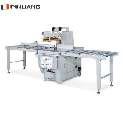 China Pinliang VERTICAL Automatic Timber Cutting Machine MJ276 High Quality Cross Cut Saw Jumping Saw Machine for sale