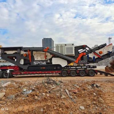 China High Efficiency Low Cost Aggregate Crushing Equipment Building Quarry Machine Mobile Concrete Recycling Crusher Machine for sale