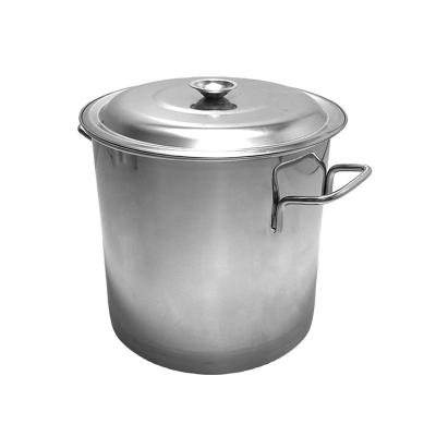 China Sustainable Hotel 304 Stainless Steel Canteen Soup Bucket Home  Kitchen Soup Warmer Pot with Lip for sale