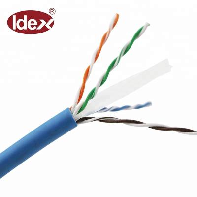 China Cat6 UTP 4 copper pairs 305m straight through lan cable cat6 utp cable for sale