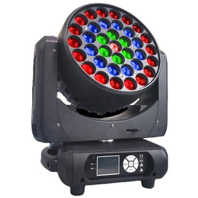 China 37x15W Led Wash Light RGBW 4in1 DJ Moving Light Disco Moving Head Light Club For Stage Effect for sale