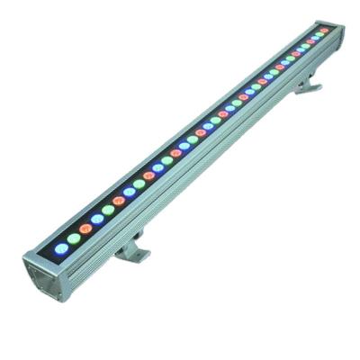 China Outdoor LANDSCAPE Stage LED Pixel Light Bar 36x3W RGB LED Wall Wash Light Led Linear Bar Light for sale