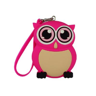 China Small Silicon Factory Fashion Custom Cartoon Children Mini Coin Purse Wallet Zipper Coin Pouch for sale