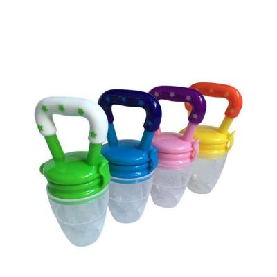 China Teether Free Feeding Fresh Fruit BPA Food Grade Silicone Rubber Baby Nibbler Infant Feeding Pacifier for sale